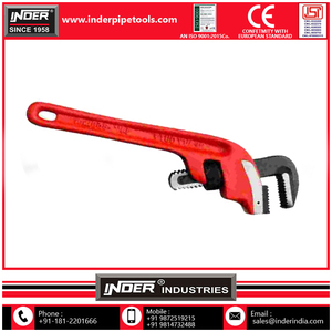 Clé à tuyau forgé robuste outil de clé à tuyau multifonction réglable acier haute Performance pour usage professionnel - Product Image 4