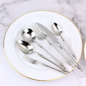 Premium Silver 18/10 Couteau Fourchettes et Cuillères Couverts Set Personnalisation Disponible - Product Image 5
