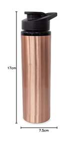 Hammered Pure Copper Bottles <b>1</b> <b>Litre</b> Leak Proof wholesale supplier Enhance Immunity 100% Pure Copper - Product Image 2