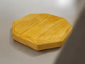 MSR-Ensemble de dessous de verre en bois naturel classique fait à la main avec finition cristal, décoration de table personnalisée pour la maison - Product Image 4