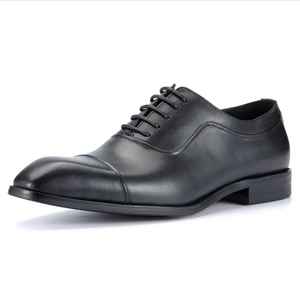Chaussures Oxford en cuir pour hommes de qualité supérieure vêtements de cérémonie d'affaires à vendre avec une apparence décontractée élégante et classique - Product Image 1