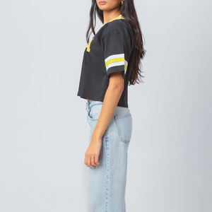 Camisetas de Fútbol Americano Personalizadas al por Mayor, Diseño para Fanáticos, Malla Cosida, para Hombre y Mujer - Product Image 3