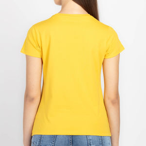 T-shirts streetwear pour femmes, manches courtes, col rond, coupe classique, 100% coton, séchage rapide, anti-plis, personnalisables - Product Image 3