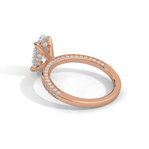 Fabricante Marquise Shape Engagement Solid Gold Bright Cut vs VVS Jewelry Women Fashion Mantra Diamonds - Product Image 2