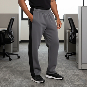 Pantalones de Hombre de Alta Calidad, 100% Algodón, Estilo Casual, 2 Colores, Corte Recto, Holgados, Lavados, Estilo Hip Hop, Streetwear, Pierna Ancha - Product Image 3