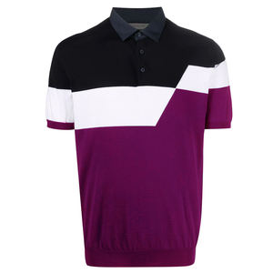 Camisetas Polo a Rayas para Hombre, Manga Corta, Color en Contraste, Bolsillo Delantero, Diseño Gráfico, para Golf y Tenis - Product Image 5