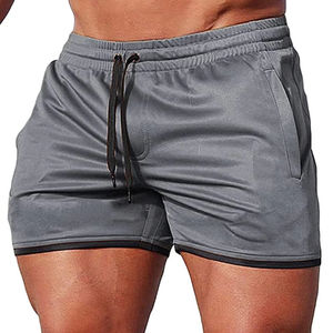 Pantalones cortos atléticos de gimnasio para hombre, pantalones cortos deportivos para entrenamiento físico, ropa de calle de moda, pantalones cortos de Fitness para hombre - Product Image 3