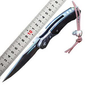 Cuchillo plegable para exteriores, mini cuchillo plegable para desembalar entrega urgente, acampar al aire libre, cuchillo portátil - Product Image 5