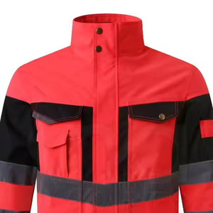 เสื้อแจ็กเก็ตซิปไนลอนหนาสะท้อนแสงสำหรับคนงานกันน้ำระดับ2โลโก้บริษัทตามสั่งสำหรับฤดูหนาว - Product Image 2