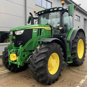 Tractor Agrícola John Deere 610R Usado, Tracción en las 4 Ruedas, Transmisión por Engranajes, Color Verde Amarillo - Product Image 4