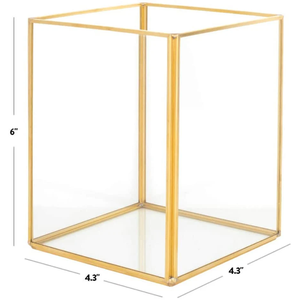 Juego de 6 Portavelas Geométricos Modernos de Hierro para Centro de Mesa de Boda - Product Image 4