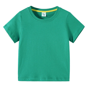 Camisetas Casuales Transpirables de Verano para Hombre 2025, Venta al por Mayor, Impresión Personalizada, Camiseta Lisa 100% Algodón para Niños - Product Image 5