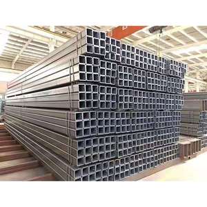 Tube carré galvanisé ASTM A53 en acier au carbone sans soudure, matériau de construction structurel - Product Image 1