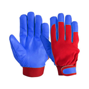 Guantes de montaje para Conductor de cuero de vaca, suaves y cómodos, de larga duración, guantes de trabajo de seguridad industrial personal de alta resistencia - Product Image 1