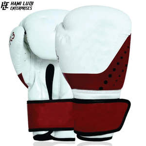 Logo personnalisé en cuir véritable de haute qualité vintage avec gants de boxe d'entraînement de taille 12OZ - Product Image 3