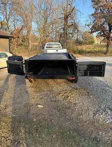 Remorque à benne basculante de qualité supérieure 5x10 pour usage agricole, système hydraulique durable avec composants d'engrenage pour remorque de tracteur - Product Image 5