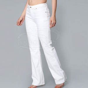 Pakistan Manufacture <b>Women</b> <b>Jeans</b> Pant Solid Color <b>Women</b> <b>Jeans</b> Pant Custom Made <b>Women</b> <b>Jeans</b> Pant - Product Image 2