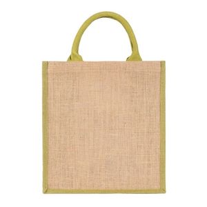 Bolso laminado de yute blanco impreso personalizado de calidad superior/regalo/bolsa de playa a la venta-bolsas promocionales de calidad superior - Product Image 1