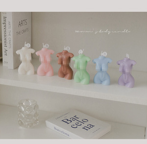 เทียนหอมรูปทรงร่างกายของผู้หญิงเป็นมิตรกับสิ่งแวดล้อมงานตามสั่งเทียนหอมอโรมาของตกแต่งบ้านของขวัญวันเกิดวันคริสต์มาสวันขอบคุณพระเจ้า - Product Image 6