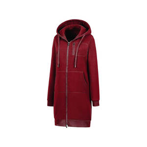 Sweat-shirt à capuche avec poche et poche à manches longues Vente en gros - Product Image 6