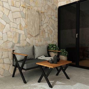 Set da giardino bouganvillea 2 + CPT5526-130 da tavolino