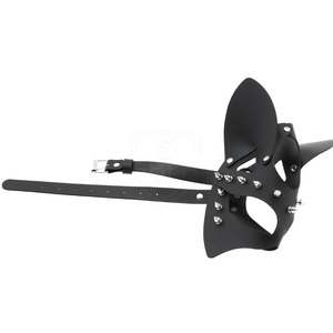 บริการ OEM ผลิตภัณฑ์หนังคุณภาพสูง หน้ากากหนังแบบรัด ปรับขนาดได้ ผลิตจากหนังเกรดพรีเมียม  ขั้นต่ำในการสั่งซื้อน้อย - Product Image 2