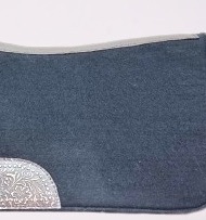 Almohadilla de fieltro de lana al por mayor Almohadilla de sillín de fieltro de lana occidental de alta calidad para montar a caballo Almohadilla contorneada personalizada a un precio asequible - Product Image 2