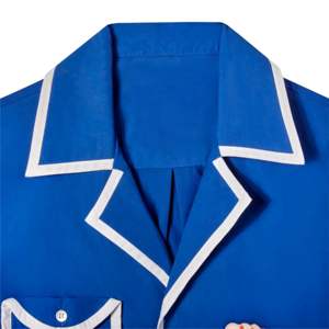 Tom Wesselmann Seascape #2 Chemise et short à col de camp Ensemble en popeline de coton biologique Style unisexe inspiré des œuvres d'art 1965 - Product Image 3