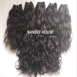 Cambodgien indien mongol brut Temple Remy non transformé vierge bouclés Extensions de cheveux humains Bundle fermeture de qualité supérieure pour - Product Image 6