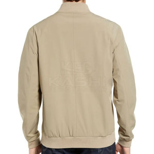Chaqueta Bomber de Invierno para Hombre, Estilo Urbano, Cuello Alto, Logotipo Frontal, Tejido Transpirable Ecológico, Corte Moderno para Uso Casual al Aire Libre - Product Image 3