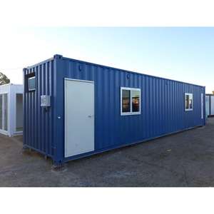 Contenedor Prefabricado Con Dos Ventanas Para Cabina De Seguridad - Product Image 1