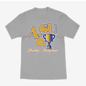 Albany State University เสื้อยืดฟุตบอลชายผ้าโพลีเอสเตอร์/ ผ้าฝ้ายถักระบายอากาศได้ดีเครื่องแต่งกายทีมวิทยาลัย hbcu ฤดูร้อน - Product Image 4