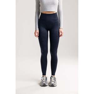HyperGlam Grey Seamless Warm Casual Sport <b>Leggings</b> with <b>Pattern</b> Stretch and Thermal Features for Gym Yoga Pants - Product Image 1