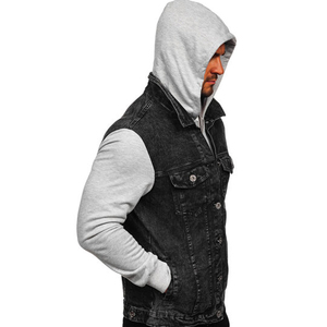 Vestes à capuche pour hommes Custom Designer Fashion Selvedge Repairs Oversize Blanket Lined Vestes pour hommes, vestes pour hommes, veste pour homme - Product Image 6