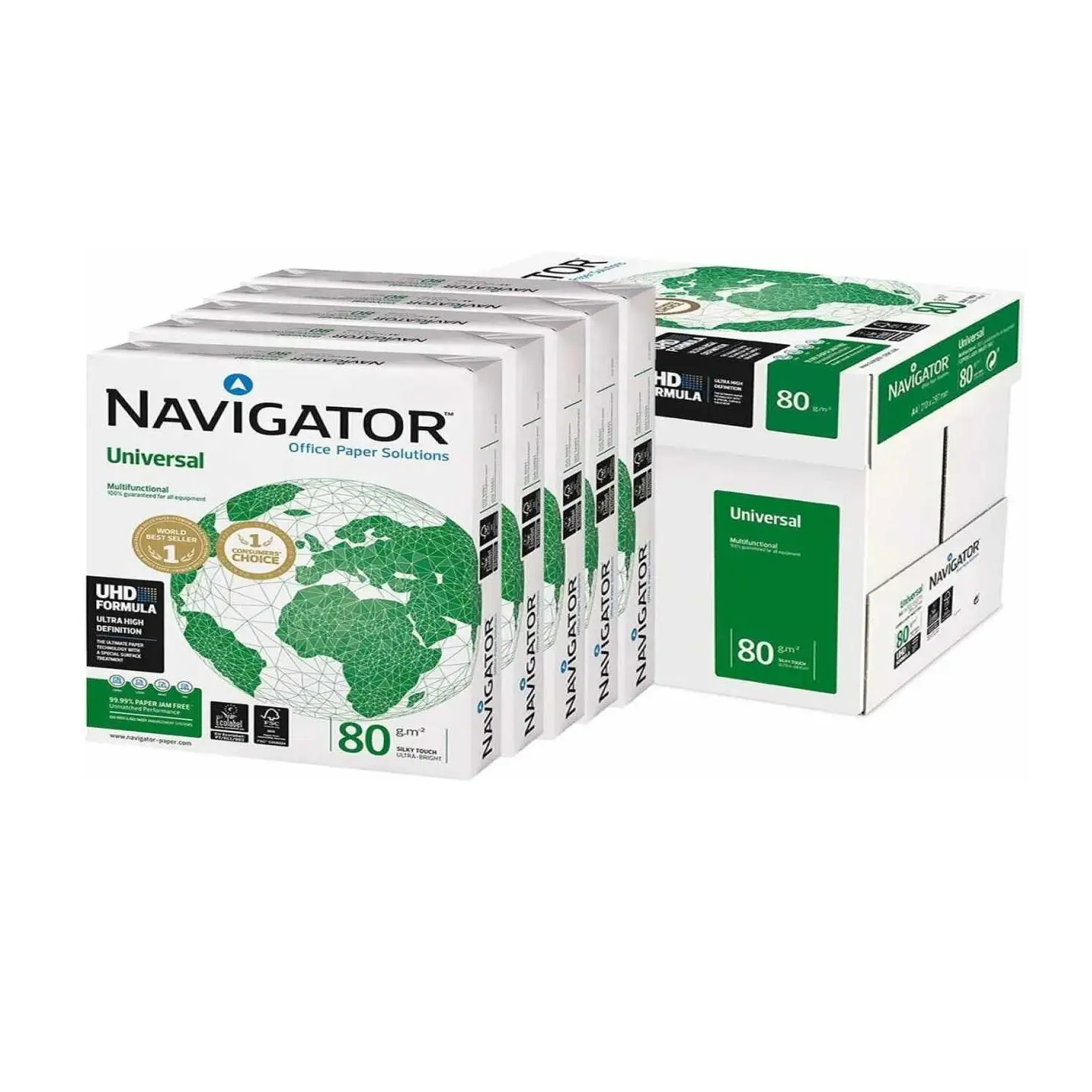 Hot-selling Universal Navigator A4 Copy Paper / A4 Paper Brands 70gsm/75gsm 80gsm