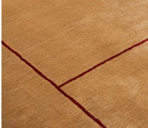 Taille personnalisée Métier à tisser floral moderne Tapis noués Nouveau design Décorations de sol en laine et coton pour l'espace de la chambre - Product Image 2