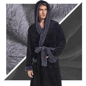 100% longues fibres coton éponge tissu peignoir confortable respirant classique luxe Robes pour hommes femmes grande taille thermique - Product Image 4