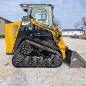 Used ASV RT-75 Skid Steer Loader Crawler Compact <b>Track</b> Loader Diesel Utility Construction Equipment 2023 Model Engine Gearbox - Product Image 1