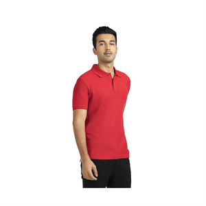 Camiseta Polo Comfort Wear con tela resistente a las arrugas Diseño de fácil mantenimiento y detalle de botón frontal limpio de la India - Product Image 3