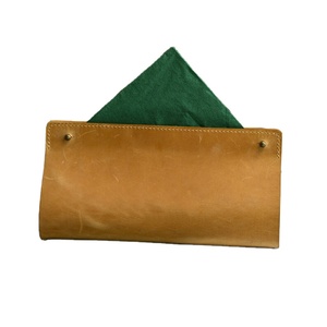 Boîte à mouchoirs en cuir avec logo gaufrage porte-restaurant personnalisé LBTC-0055 de rangement pour serviettes de chambre d'hôtel - Product Image 1