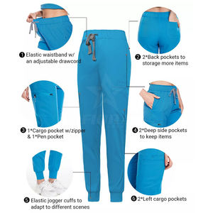 Vente en gros, personnalisable en usine : Blouse médicale anti-rides, Veste d'uniforme hospitalier, Uniformes infirmiers extensibles, Vestes de blouses médicales, Ensembles d'infirmières - Product Image 2