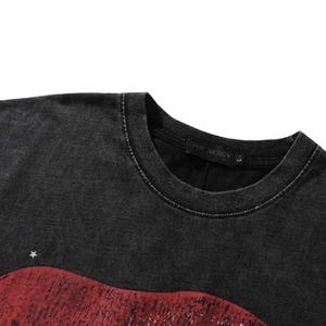 Y2K Streetwear ácido lavado camiseta hombres Vintage Tank Top sin mangas hombres 100% algodón camiseta Hip Hop de gran tamaño verano Tops chaleco - Product Image 3