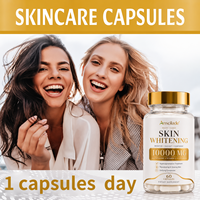 Capsules éclaircissantes pour la peau au glutathion 10000mg de marque OEM avec vitamine C et collagène – Complément beauté pour une peau éclatante
