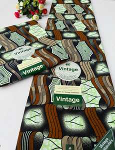 Tissu africain personnalisé Accra imprimé à la cire et coton Ankara pour vêtements promotionnels, uniformes événementiels et utilisation de la marque - Product Image 2