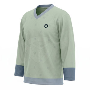 Maillot de hockey sur glace sportif, matériau durable, tissu respirant, conçu pour le confort et les performances sur le terrain - Product Image 3