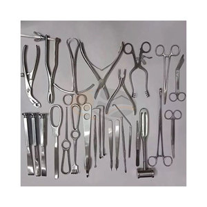 Ensemble de chirurgie orthopédique de base, kit d'instruments chirurgicaux professionnels de 25 pièces, outils manuels en acier inoxydable pour la formation - Product Image 4