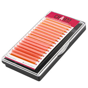 ถาดขนตา CharmLash ขายส่ง พร้อมโลโก้สั่งทำ ต่อขนตา แบรนด์ส่วนตัว ผู้ผลิตขนตาไหม หลายเฉดสีสดใส - Product Image 1