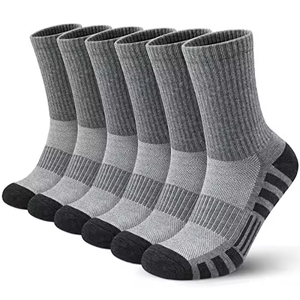 Calcetines con logotipo personalizado de fábrica, calcetines deportivos atléticos para correr, calcetines transpirables acolchados de rendimiento para hombres y mujeres - Product Image 3