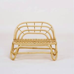 Silla pequeña de ratán natural para bebés, muebles infantiles de la más alta calidad, lindas sillas para niños pequeños - Product Image 5