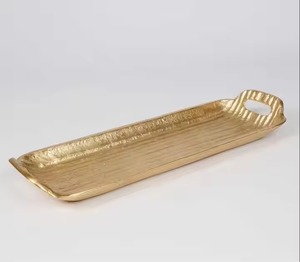 ถาดเสิร์ฟสเตนเลสดีไซน์แฟนซีแบบปรับแต่งโลโก้ได้ - Product Image 5